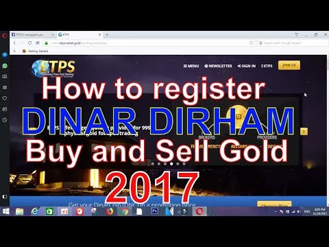 How to register DINAR DIRHAM ( Buy and Sell Gold ) speak khmer