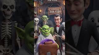 Monster Ka Haircut ✂️👹 #bhootwala #bhout #shortvideo #cartoon #shorts