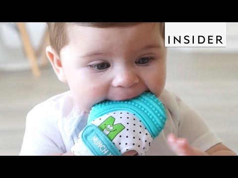 Video Baby Teether Gloves In Pakistan