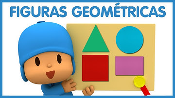 🔺 Aprenda as FORMAS GEOMÉTRICAS com Pocoyo 🔴 | Vídeos Educativos para Crianças