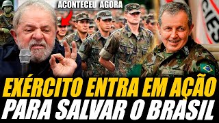 URGENTISSIMO! Agora estamos salvos!! Exército entra em campo para botar ordem na casa! ISSO E SERIO