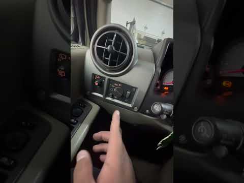 Hummer H2 Gauge Cluster Removal Climate Control FIX Refurbish Repair Service DIY #shorts Speedometer