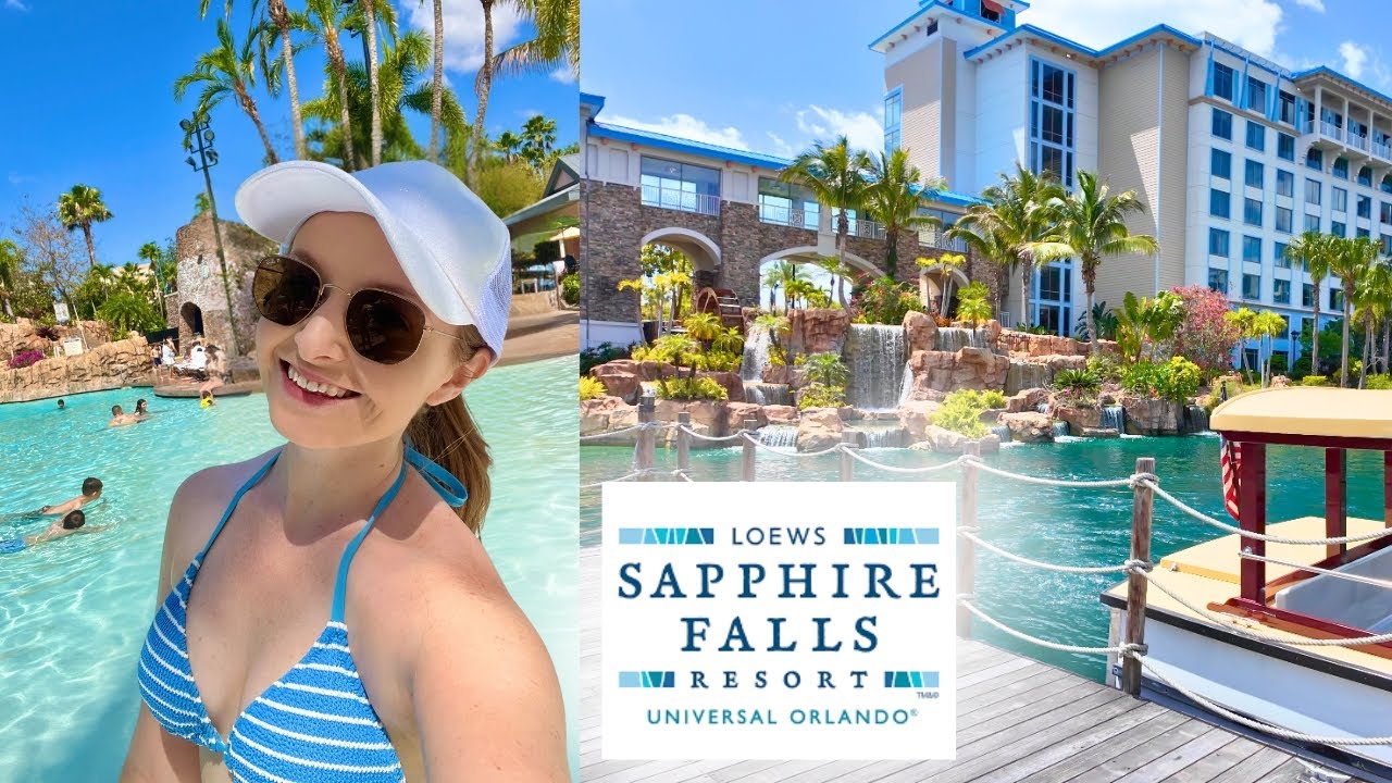 Sapphire Falls Resort Stay | Universal Orlando Vacation | Pool Time & Exploring Lowes Sapphire Falls