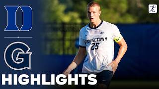 Duke vs Georgetown | NCAA College Soccer | Highlights - August 30, 2026