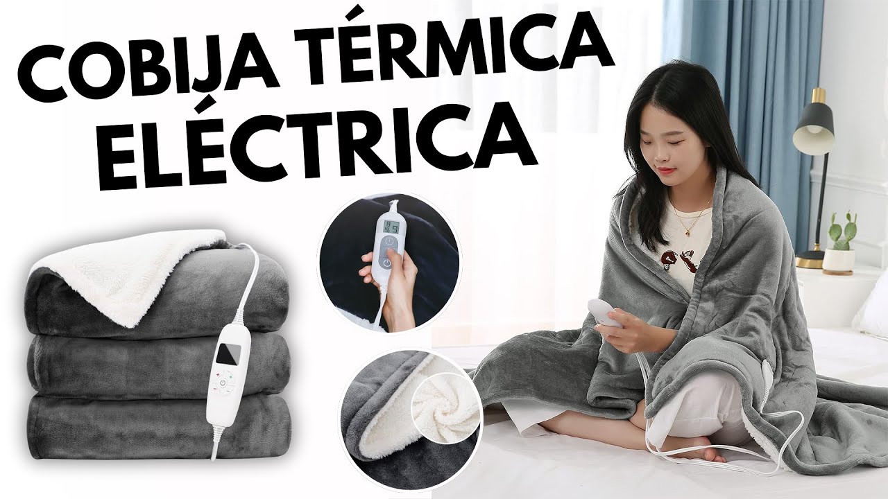 Cobija Térmica Eléctrica Tutorial Unboxing Comprapolis - YouTube