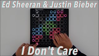 Ed Sheeran & Justin Bieber - I Don't Care (Launchpad Cover) Remix screenshot 1