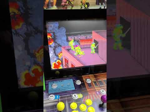 arcade1up tmnt cabinet 12000 games from J M Arcades