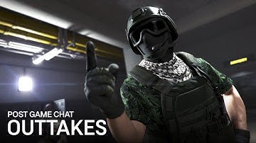 Post Game Chat Outtakes