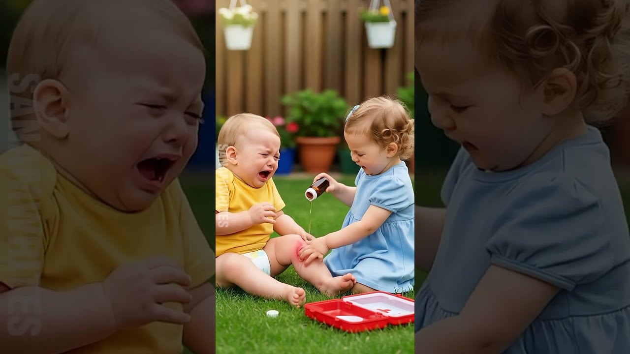 Baby Boy Bitten By Mouse Gets Rescue From Little Girl With First Aid Kit Story Babyrescue