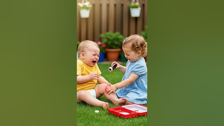 Baby Boy Bitten by Mouse Gets Rescue from Little Girl with First Aid Kit  #baby #story #babyrescue