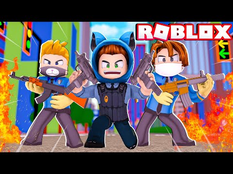 robamos el nuevo banco de madcity los mejores ladrones roblox bebe