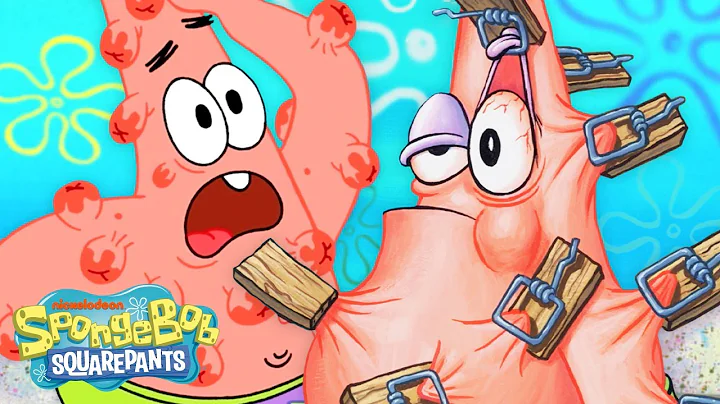 Patrick’s Most Painful Fails! 😖 | 45 Minute Compilation | @SpongeBobOfficial