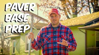 Build with Roman  How to Excavate and Prepare a Paver Patio Base