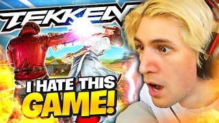 xQc GOES MAD Playing Tekken 7 Online