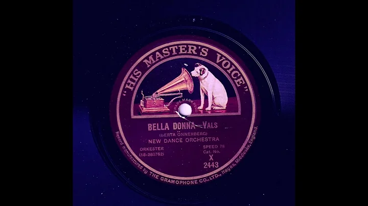 NEW DANCE ORCHESTRA - BELLA DONNA