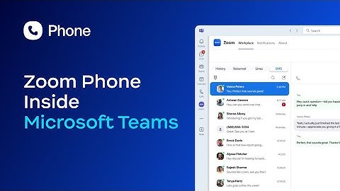 Zoom Phone inside Microsoft Teams