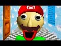 БАЛДИ + МАРИО! НОВАЯ ШКОЛА БАЛДИ! - Baldi's Basics In Education And Learning [Mario Mod]