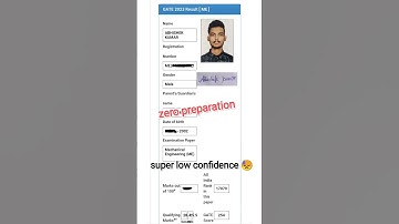 my gate score 😓 qualified on cutoff 😓 #gate #gate2023 #shorts #mechanical #iit #upsc