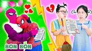 Khi Siêu Nhân Nhện Làm Mẹ | Chuyện Hài Hước Gì Sẽ Xảy Ra | Tổng hợp Video Bon Bon Hay Nhất