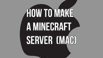 How To Make A Minecraft Server on Mac (Easy! 100% works, and 1.5)
