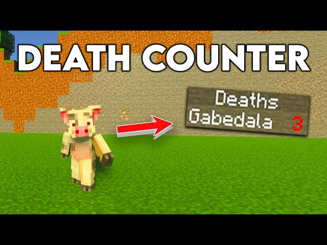 How to Make a Death Counter in Minecraft! class=