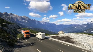 картинка: УСТРОИЛСЯ РАБОТАТЬ ДАЛНОБОЙЩИКОМ В EURO TRUCK SIMULATOR 2! — сделано в Clipchamp