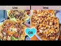 Lisa or lena food  would u rather pokeunicorn 4