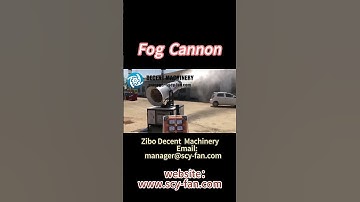 Are Fog Cannons Effective in Reducing Dust at Recycling Facilities? #dustsuppression #mistblower