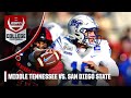 Hawaii bowl middle tennessee blue raiders vs san diego state aztecs  full game highlights