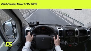 2023 Peugeot Boxer | POV DRIVE