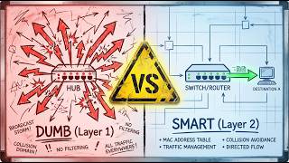 Dumb Hubs Vs. Smart Switches The Layer 1 Vs. Layer 2 Showdown
