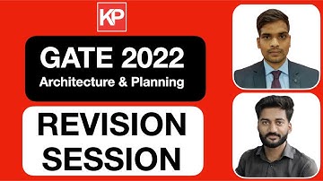 GATE 2022 AR & PL Revision Session by KP Classes