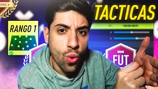  ¡TÁCTICAS de mi RANGO 1 (19-1) en FUT CHAMPIONS! MEJORES FORMACIONES DE FIFA 23 4-4-2 y 4-2-2-2