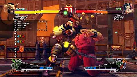 Ultra Street Fighter IV - Hugo hurtbox glitch