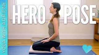 Hero Pose - Virasana - Foundations of Yoga