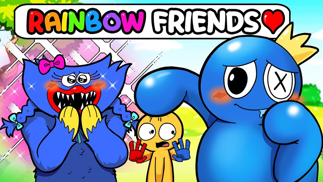 Animation]Poppy Playtime, Rainbow Friends Falls in LOVE! Poppy