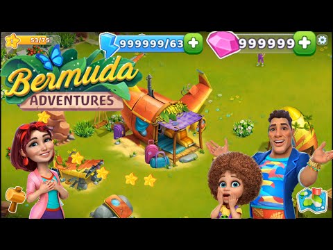 Bermuda Adventures : Island Farm Games | Unlimited Gem , Energy