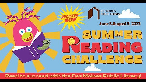 Register now for the 2023 Summer Reading Challenge