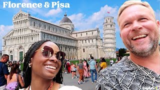 DAY TRIP TO FLORENCE &amp; PISA, ITALY!