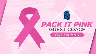 UWF Volleyball Pack It Pink 2025 - Guest Coach Sue Eiland
