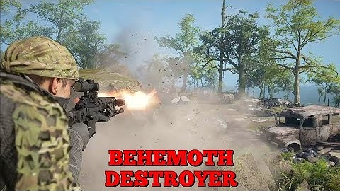 MSR vs Behemoth in Ghost Recon Breakpoint | Extreme Difficulty - No HUD