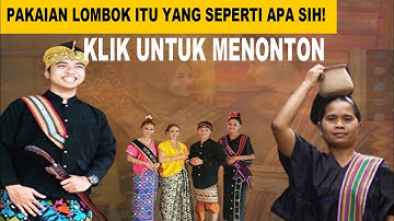 MENGENAL PAKAIAN ADAT SASAK LOMBOK NUSA TENGGARA BARAT