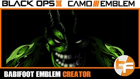 Black Ops 3 Emblem Tutorial #012 - Hulk Emblem #Babifoot