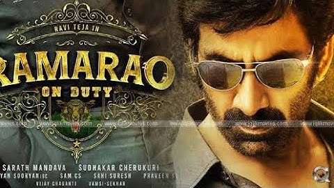 Ravi Teja RAMARAO ON DUTY New Release (2025) South BLOCKBUSTER Movies Dubbed Hindi| Rajisha, Anveshi