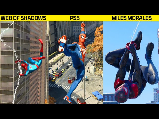 Spider-Man (PS4) V.S. Spider-Man (Web of Shadows) - Battles