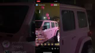 Jayda Cheaves gets surprised by Lil baby with pinked out Jeep Wrangler !!!  - YouTube
