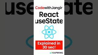 React useState Hook Explained | Must Watch Interview Question #coding #interview #shorts #reactjs
