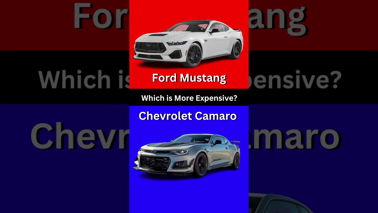 Camaro ZL1 Vs Mustang GT