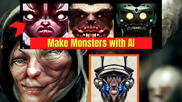 Disco Diffusion Quick Tutorial for Character Concept Artists (Make Monsters!).