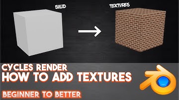How to add textures in Cycles Render (2016) || Blender: Beginner to Better